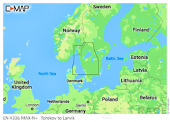 C-MAP MAX-N+ Local Chart Torekov to Larvik