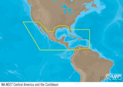 C-MAP NA-Y027 : Central America and the Caribbean