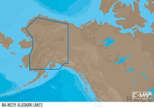 C-MAP NA-Y029 : Alaskan Lakes
