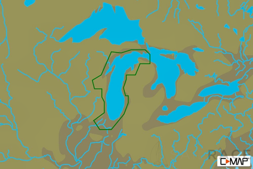 C-MAP NA-Y931 : Lake Michigan