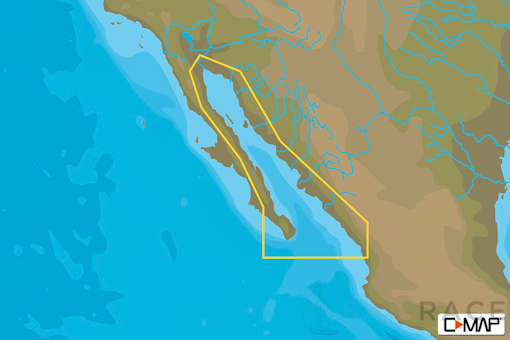 C-MAP NA-Y950 : Gulf of California  Mexico