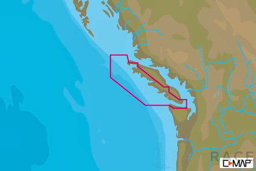 C-MAP NA-Y956 : Victoria  BC to Cape Scott