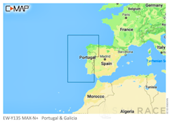 C-MAP PORTUGAL AND GALICIA-MAX-N+
