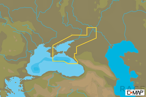 C-MAP RS-N235 : Volgo-Don And Azov Sea