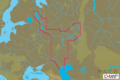 C-MAP RS-N237 : MAX-N SW: VOLGA: CHEREPOVETS - ASTRAKHAN&#039;AND KAMA SW : Freshwaters East Europe - Special Wide
