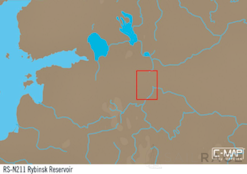 C-MAP RS-Y211 : Rybinsk Reservoir