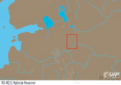 C-MAP RS-Y211 : Rybinsk Reservoir