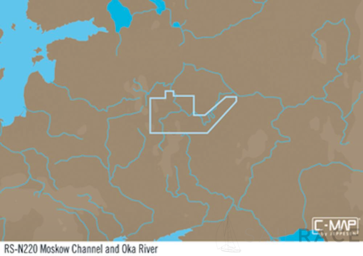 C-MAP RS-Y220 : Moscow Channel and Oka River