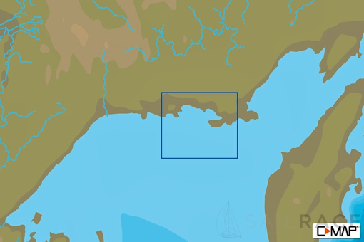 C-MAP RS-Y240 : Either Tauyskaya Bay