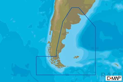 C-MAP SA-Y907 - Rio De La Plata To Cape Horn - MAX-N+ - South America - Local