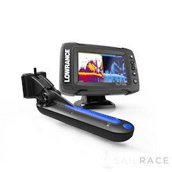 Lowrance Elite-5 Ti  with TotalScan™ Transducer and UK MAX-N Card for UK