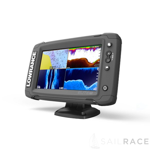 Lowrance Elite-7 Ti Mid/High/DownScan™ with Free Insight Pro Card