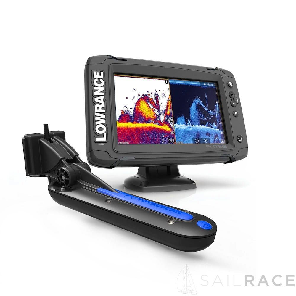 Lowrance Elite-7 Ti with Mid/High/TotalScan™ Transducer and South Europe  Card