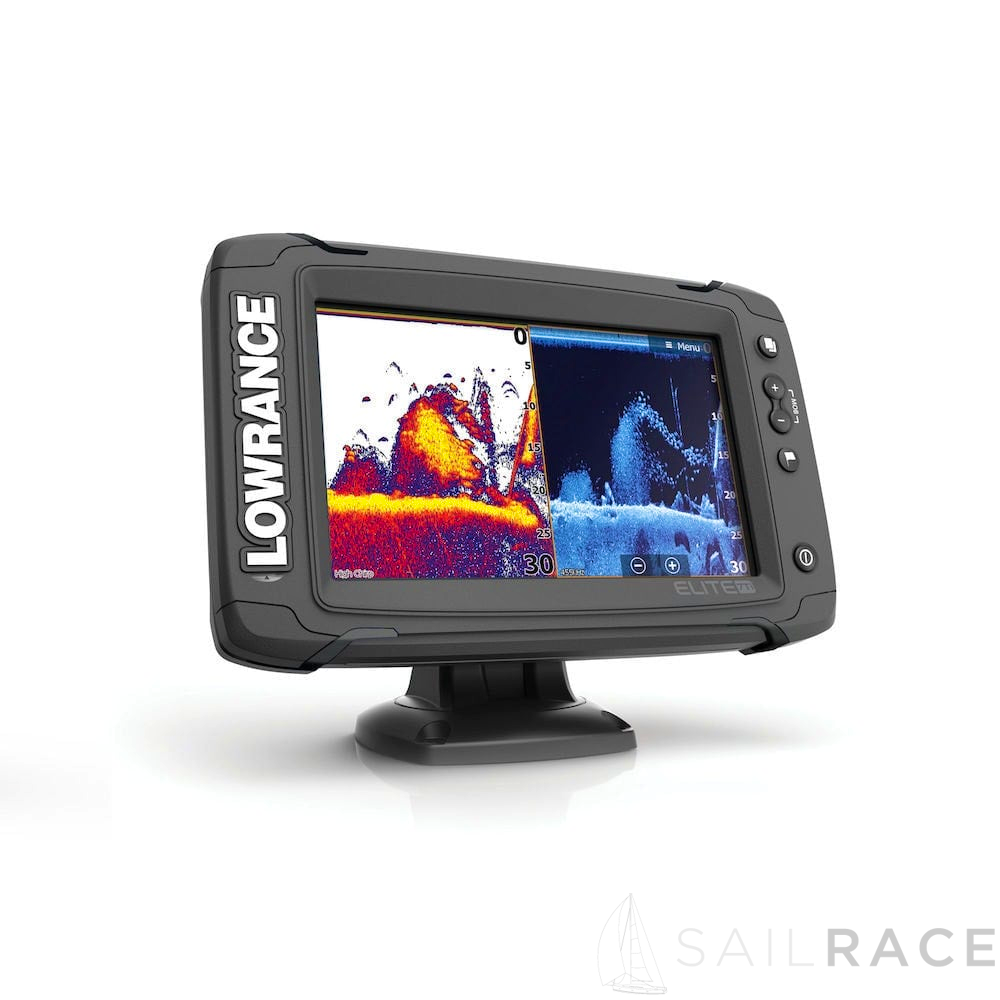 Lowrance Elite-7 Ti with TotalScan™ Transducer and Max-N card for UK,  Ireland And The Channel