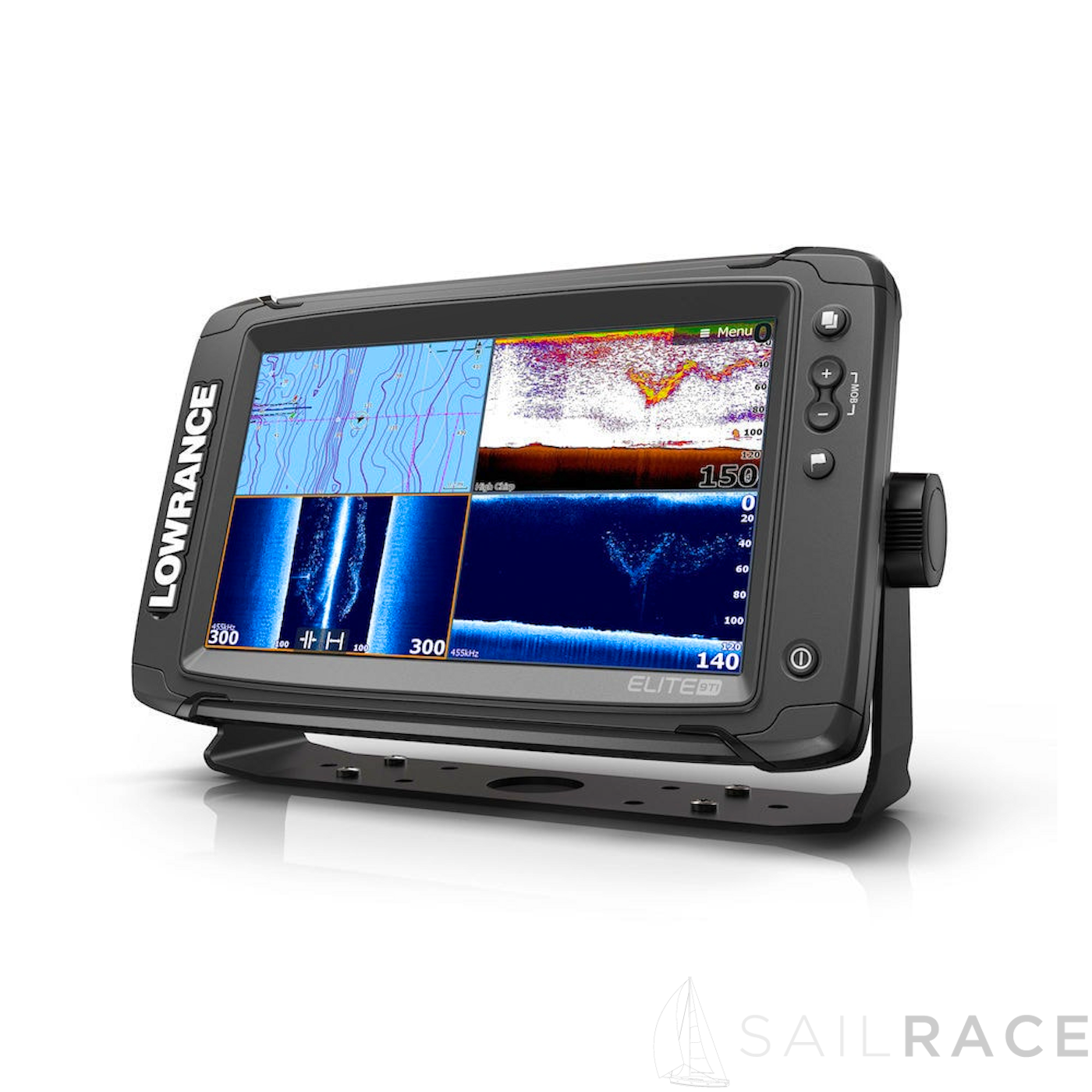 Lowrance Elite-9 Ti  with Med/High/TotalScan™ Transducer and North Europe Card - image 2