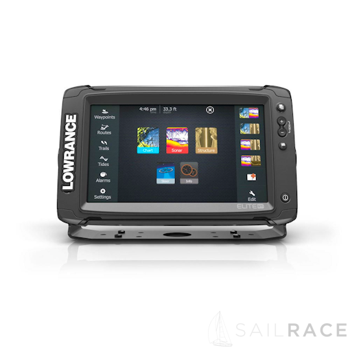 Lowrance Elite-9 Ti  with Med/High/TotalScan™ Transducer and North Europe Card
