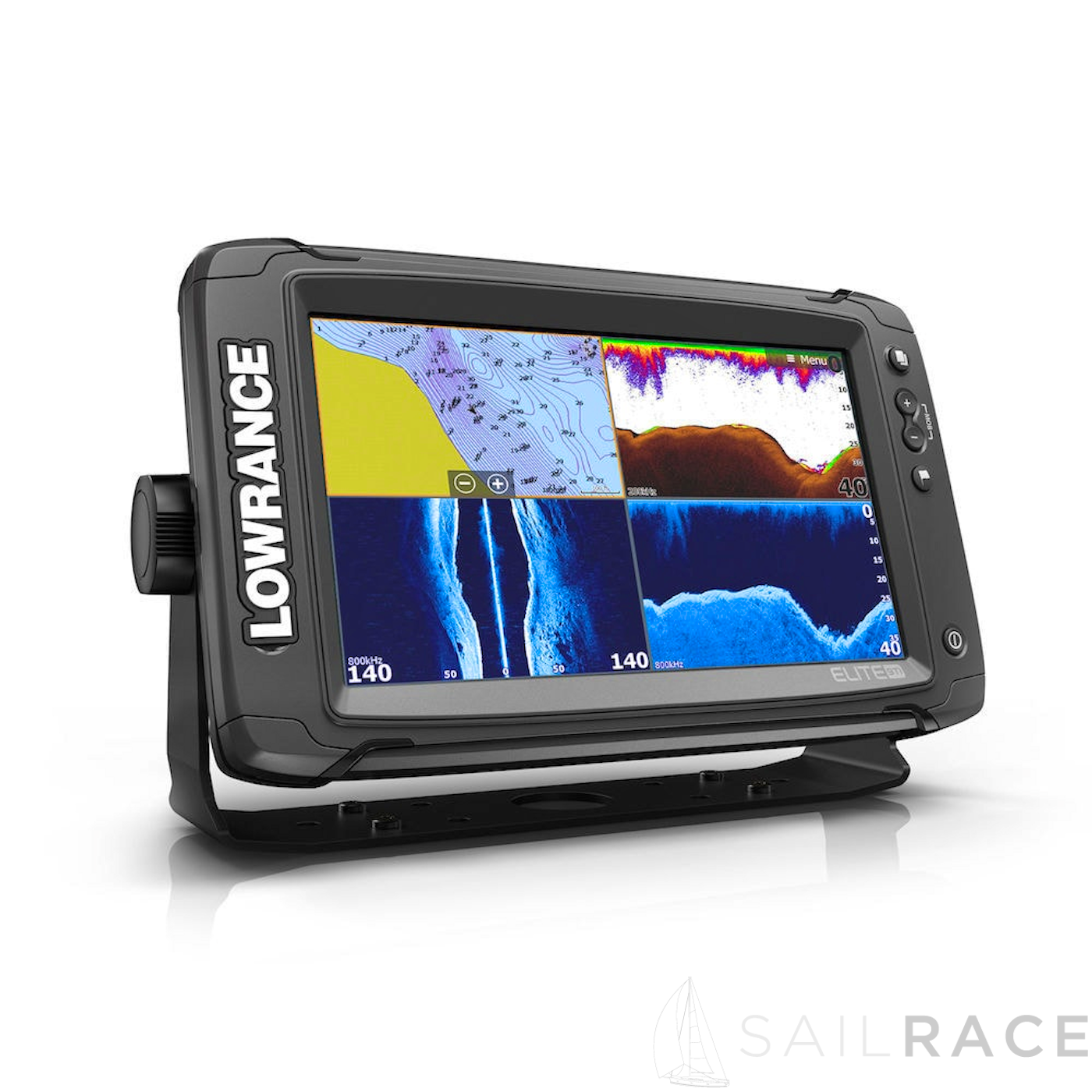 Lowrance Elite-9 Ti with Med/High/TotalScan™ Transducer with Free Insight  Pro Card