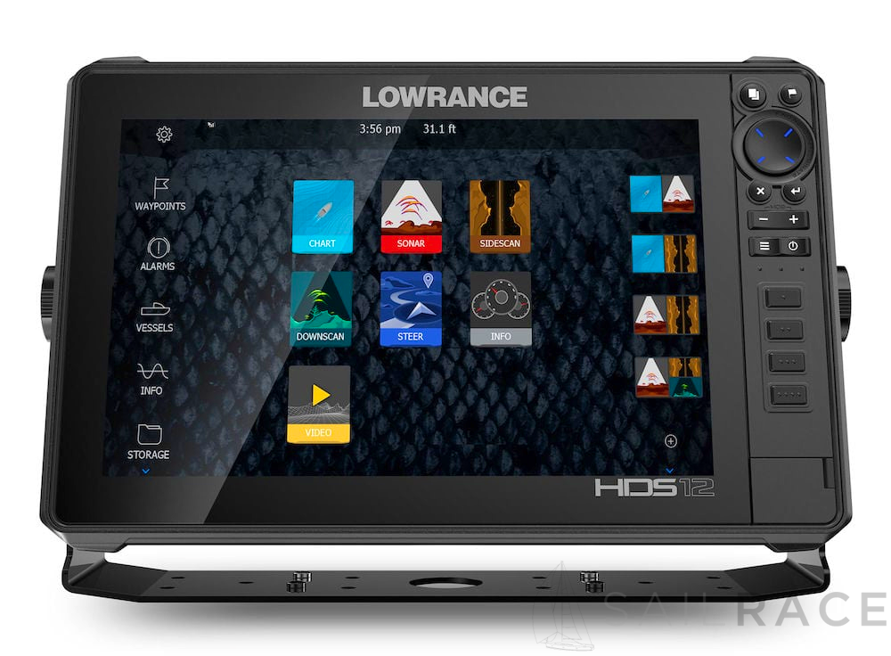 Lowrance HDS-12 Live No Transducer Unit | SailRACE