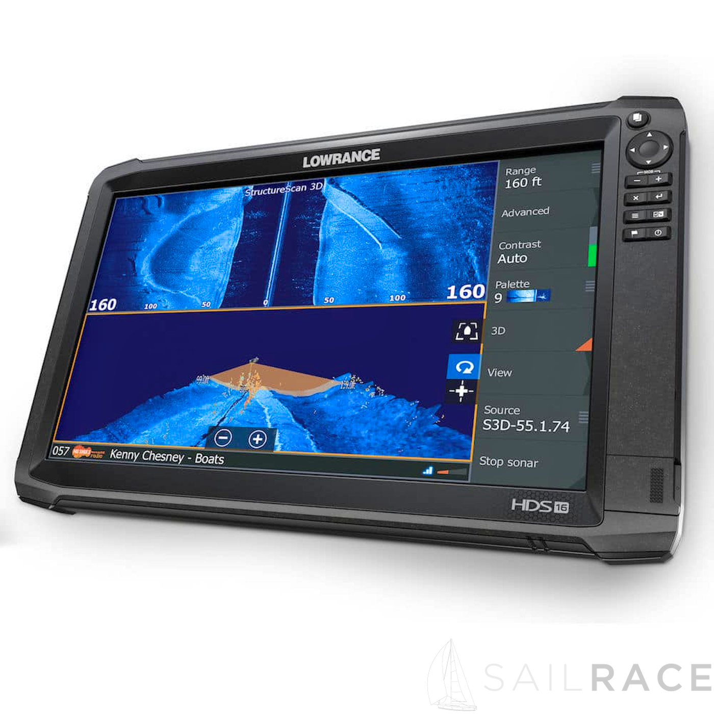 Lowrance HDS-16 Carbon ROW with No Transducer - image 3