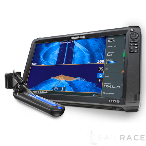 Lowrance HDS-16 Carbon ROW with TotalScan™ Skimmer Transducer - image 2
