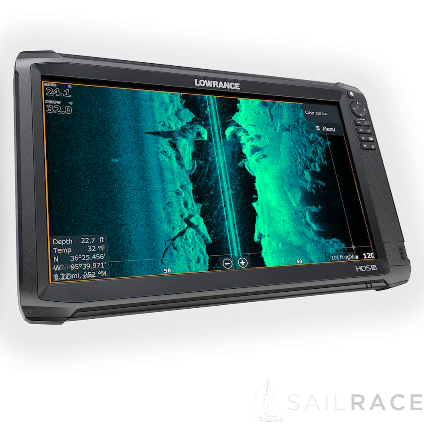 Lowrance HDS-16 Carbon ROW con trasduttore TotalScan™ Skimmer Transducer - immagine 3
