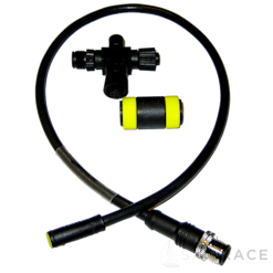 Lowrance SimNet to NMEA2000 Adaptor Kit . Connect a SimNet device with a fixed SimNet cable to a NMEA 2000® network