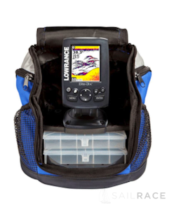 Lowrance The NEW Elite-3x All-Season Fishfinder Pack is an easy-to-carry portable sonar unit featuring a Skimmer® transducer with suction-cup mount for small-boat installs