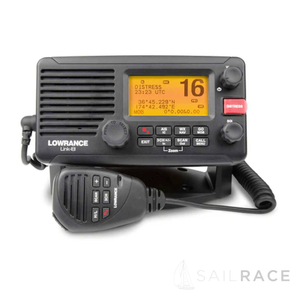 Lowrance VHF MARINE RADIO, LINK-8, DSC