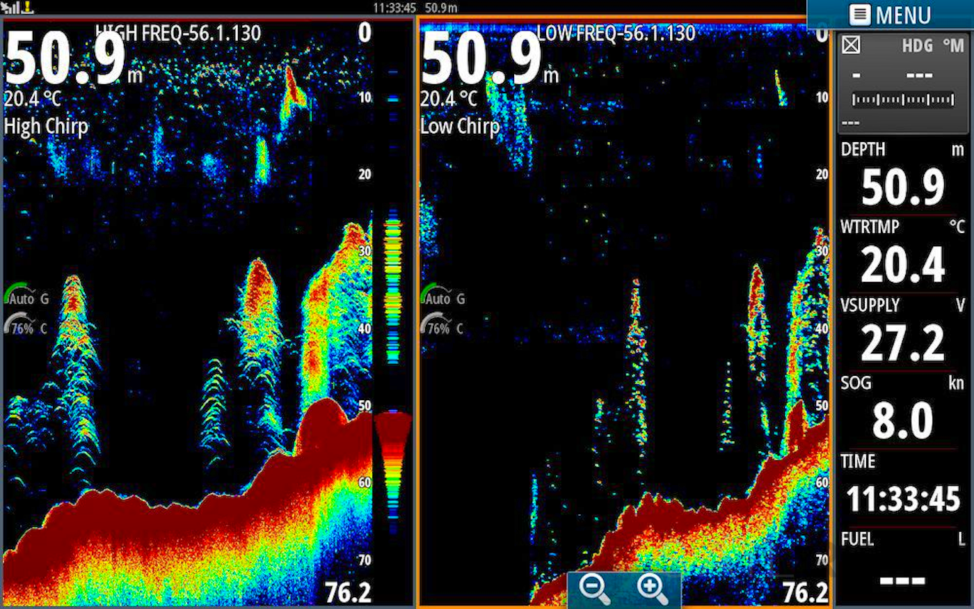 Navico S5100 high-performance CHIRP sonar module - image 2