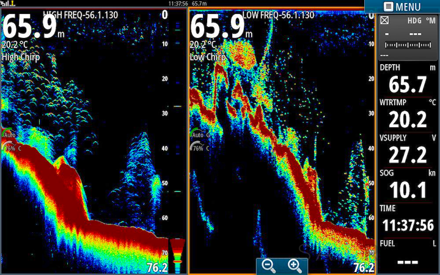Navico S5100 high-performance CHIRP sonar module - image 3