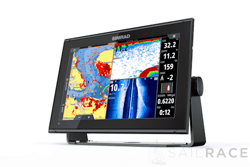 Simrad chartplotter de 12 pulgadas y pantalla de radar con radar de banda ancha 4G™ y transductor TotalScan™ - imagen 3