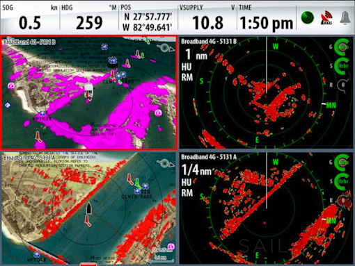 Radar à large bande Simrad 4G - image 2