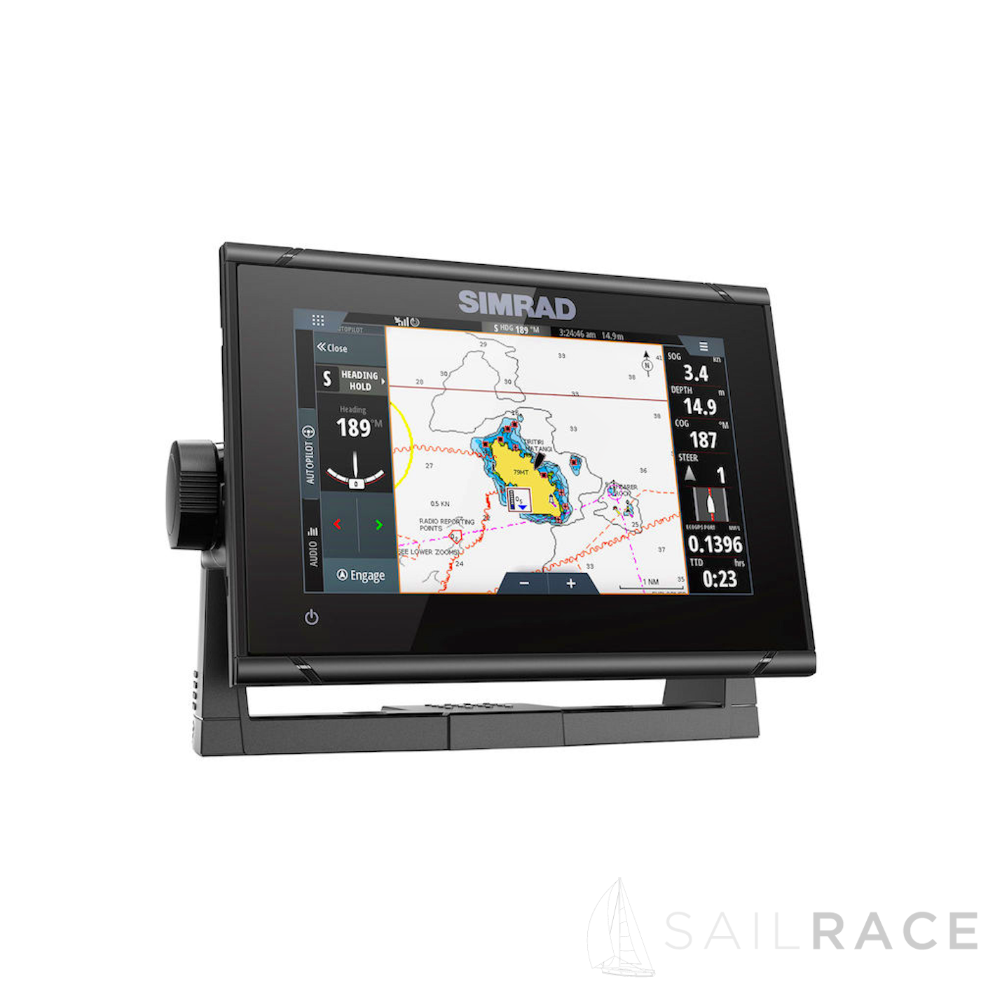 Simrad 7-inch chartplotter and radar display and Insight Pro card - image 3