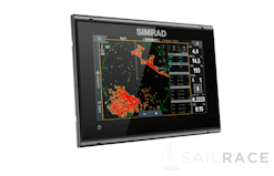 Simrad 7-inch chartplotter and radar display with TotalScan™ transducer - image 4