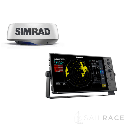 Simrad Pro R3016 Halo24  is a Dedicated  Widescreen Radar Control Unit and Halo24 Pulse Compression Radar