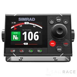 Simrad Le contrôleur de pilote automatique AP48 est une tête de commande dédiée de première qualité pour les systèmes de pilote automatique Continuum