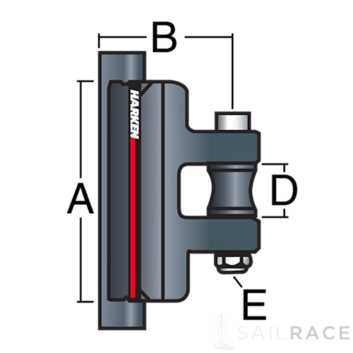 HARKEN 22mm Slider Battcar — Low-Load Intermediate - image 3
