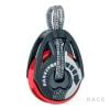 HARKEN 57mm T2™ Soft-Attach Ratchamatic® Block — Red Sheave